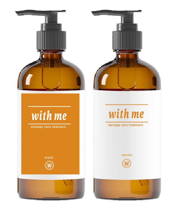 ウィズミーダメージケアシャンプーのしっとりタイプの写真