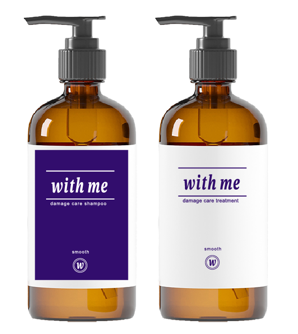 ウィズミーダメージケアシャンプーのしっとりタイプの写真